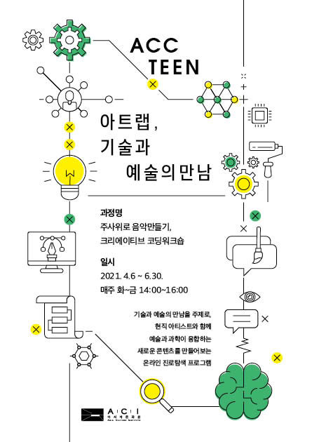 < ACC TEEN 아트랩 > 기술과 예술의 만남 

